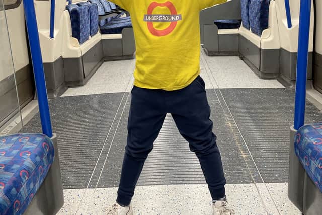 Meet the six-year-old London Underground superfan who can recite every station on the map by heart and even has a Tube-themed bedroom. Photo: Sheina Vasudevan / SWNS
