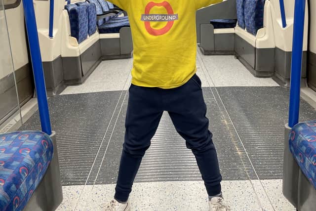 Meet the six-year-old London Underground superfan  who can recite every station on the map by heart and even has a Tube-themed bedroom. Photo: Sheina Vasudevan / SWNS