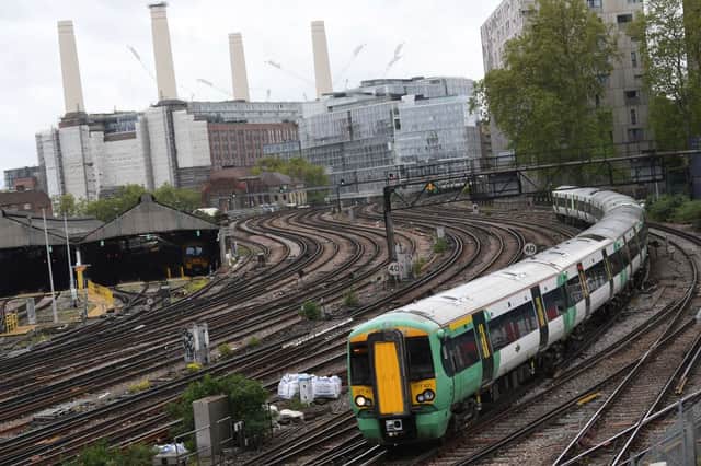 <p>No Southern Rail trains will be calling London Victoria, Battersea Park, Wandsworth Common or Clapham Junction until January 10. Credit: Daniel Leal/AFP via Getty Images</p>