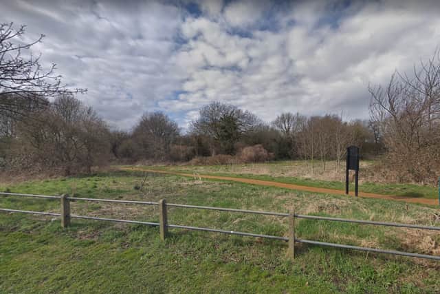 Police and paramedics found the victim with a stab wound at Philpot’s Farm Open Space, in Yiewsley, on Thursday evening. Credit: Google