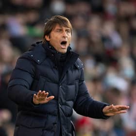 Tottenham Hotspur Manager Antonio Conte during the Premier League match (Photo by Visionhaus/Getty Images)