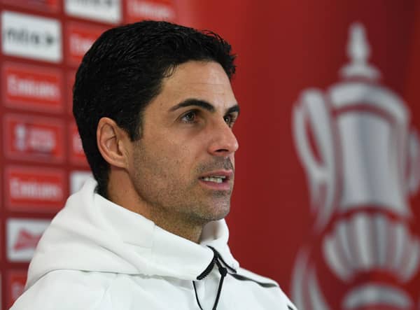Mikel Arteta, Arsenal Manager. (Photo by David Price/Arsenal FC via Getty Images)