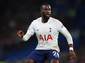 Tanguy Ndombele of Tottenham Hotspur during the Carabao Cup Semi (Photo by Marc Atkins/Getty Images)
