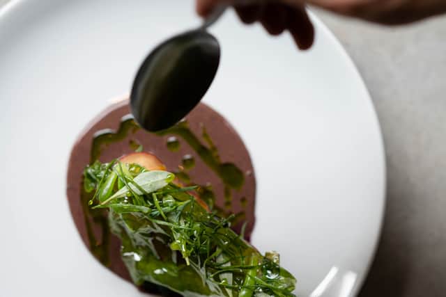 “We need to think about what people want from food when they’re eating a meat or a fish dish and we try to give that in our dishes,” says Kirk Haworth. Credit: Eris Haung