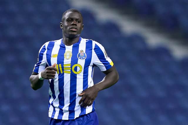 Malang Sarr of FC Porto looks on during the Liga NOS match between FC Porto (Photo by Jose Manuel Alvarez/Quality Sport Images/Getty Images)