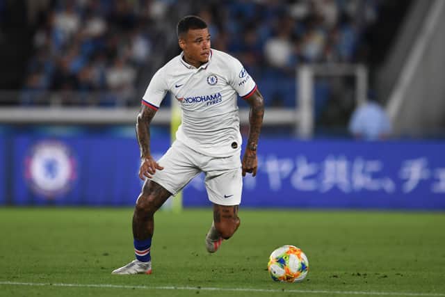 Kenedy of Chelsea in action during the preseason friendly match . (Photo by Masashi Hara/Getty Images)