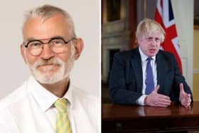 From left, Andrew Boff and Boris Johnson. Photos: GLA and Shutterstock