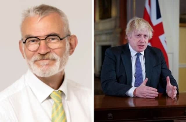 From left, Andrew Boff and Boris Johnson. Photos: GLA and Shutterstock
