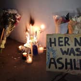 Hundreds attended London vigil for Ashling Murphy outside the London Irish Centre in Camden. Credit: Sarah Pender