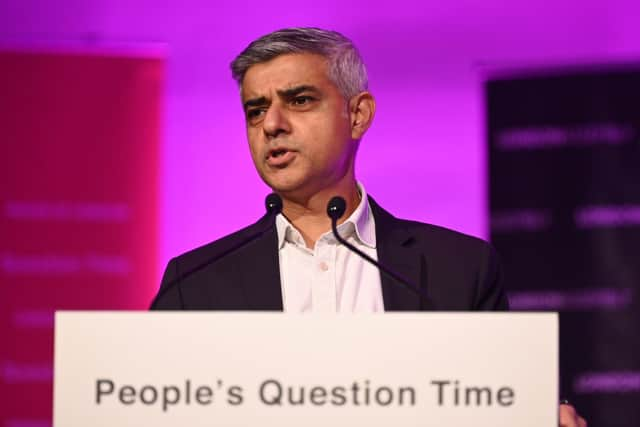 Mayor of London Sadiq Khan. Credit: Leon Neal/Getty Images