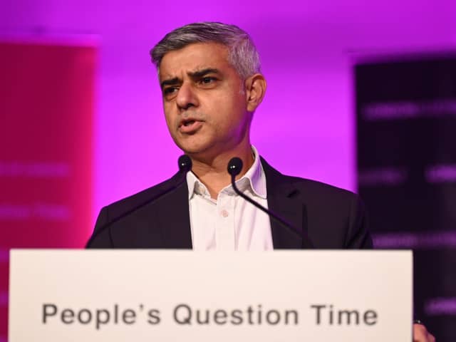 Mayor of London Sadiq Khan. Credit: Leon Neal/Getty Images