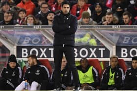 Arsenal manager Mikel Arteta 