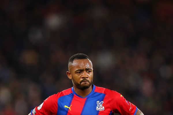 Jordan Ayew of Crystal Palace looks on during the Premier League match (Photo by Chloe Knott - Danehouse/Getty Images)