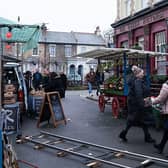 New filming has begun on the new EastEnders set