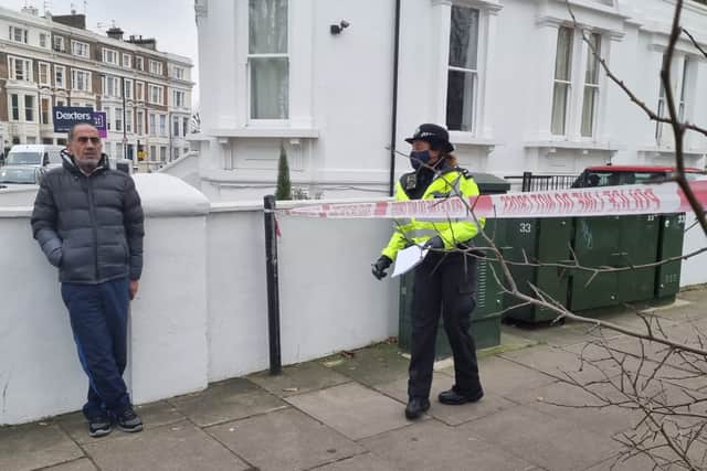 Have-a-go hero Raad Jiyad, 52, tried to intervene when he heard the woman’s frantic screams. Credit: Jessica Frank-Keyes