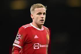 Crystal Palace and Valencia reportedly want to take Donny van de Beek on loan. Credit: Getty.