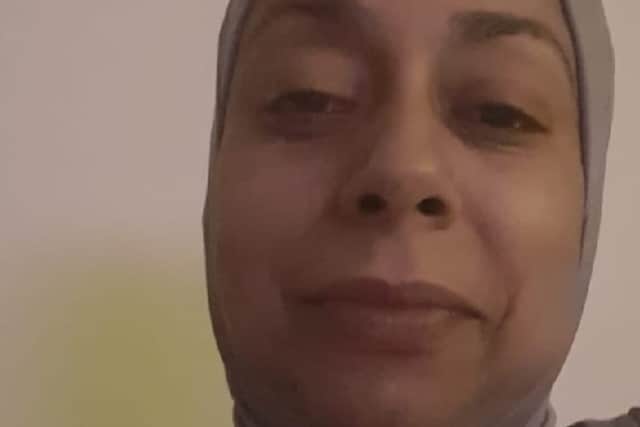 Yasmin Chkaifi, 43, pictured, is believed to have been stabbed up to 10 times by Leon McCaskre, 41. Credit: Met Police