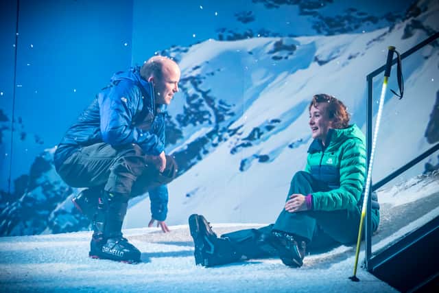 Rory Kinnear plays Tomas in Force Majeure at Donmar Warehouse. Credit: Marc Brenner