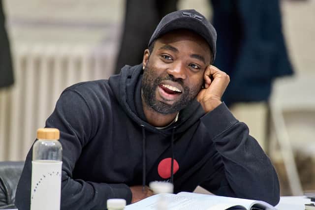Lennie James (Line of Duty) and Paapa Essiedu, pictured, (I May Destroy You) play father and son in this gripping story about what it costs to start again. Credit Manuel Harlan