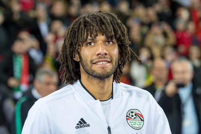 Mohamed Elneny of Egypt looks on during the International Friendly (Photo by Robert Hradil/Getty Images