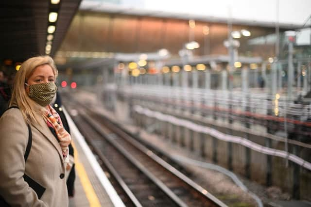 Wearing a face mask is no longer enforced by law in England (Photo: Getty Images)