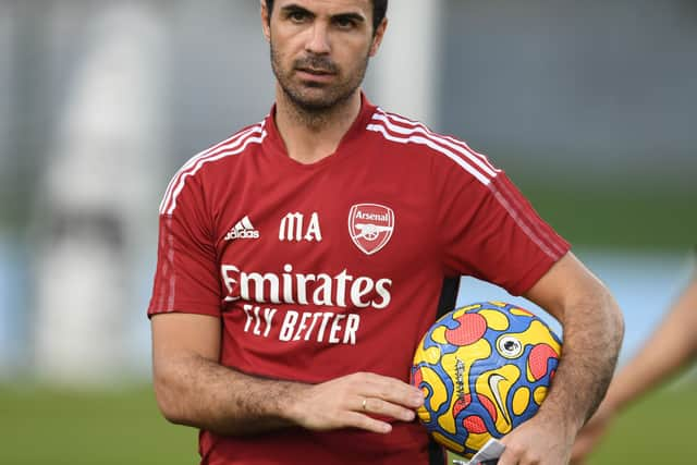 Arsenal manager Mikel Arteta. Credit: Stuart MacFarlane/Arsenal FC via Getty Images