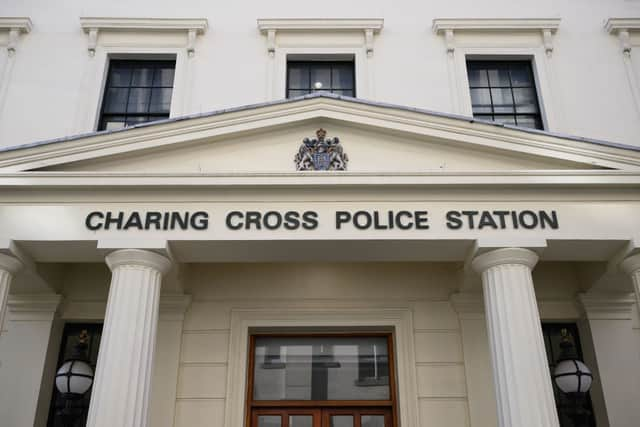 Charing Cross police station, where the disgraced officers were based. Credit: Leon Neal/Getty Images