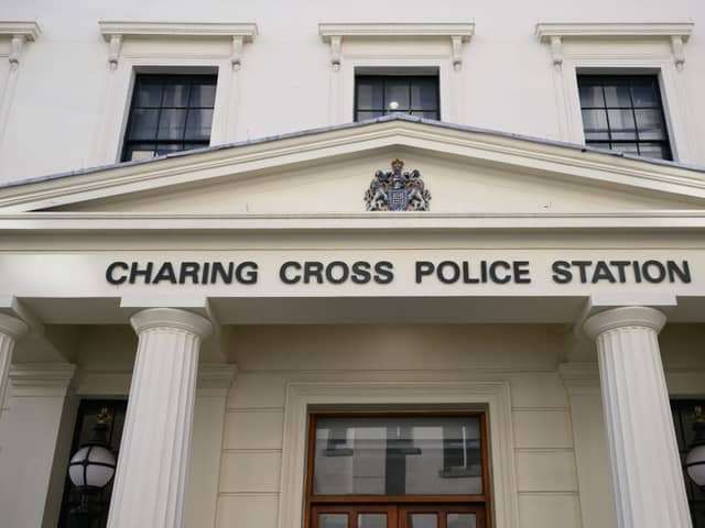 Charing Cross police station, where the disgraced officers were based. Credit: Leon Neal/Getty Images