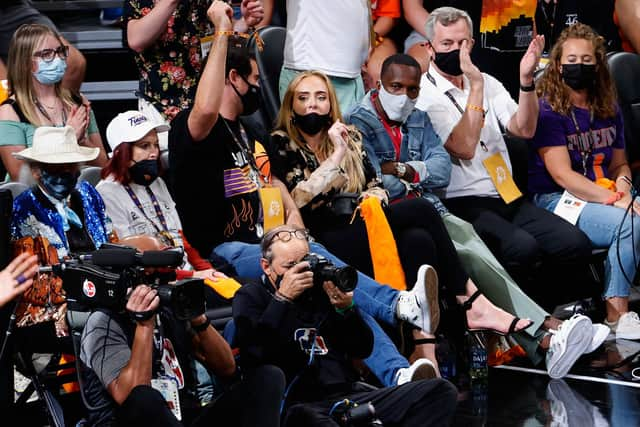 Singer Adele and Rich Paul. Credit: Christian Petersen/Getty Images