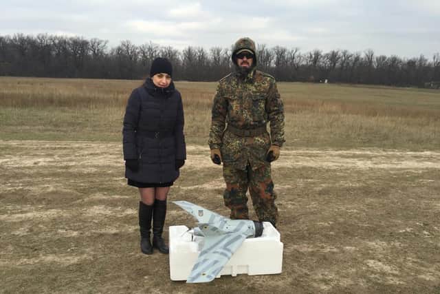 During the 2014 invasion, Ms Ravliuk travelled to the frontline to deliver supplies and medicine to Ukrainian troops. Credit: Natalia Ravliuk