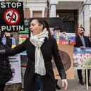 Natalia Ravliuk, a mother of three from Chelsea, says that the threat from Russia is nothing new as her country has been invaded many times before. Credit: Natalia Ravliuk