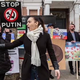 Natalia Ravliuk, a mother of three from Chelsea, says that the threat from Russia is nothing new as her country has been invaded many times before. Credit: Natalia Ravliuk