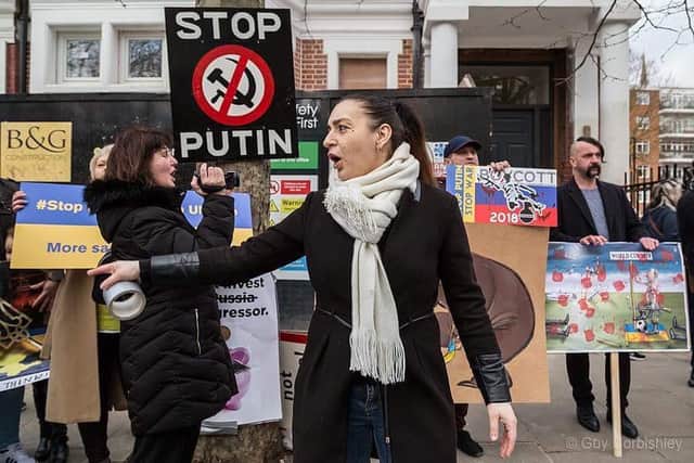 Natalia Ravliuk, a mother of three from Chelsea, says that the threat from Russia is nothing new as her country has been invaded many times before. Credit: Natalia Ravliuk