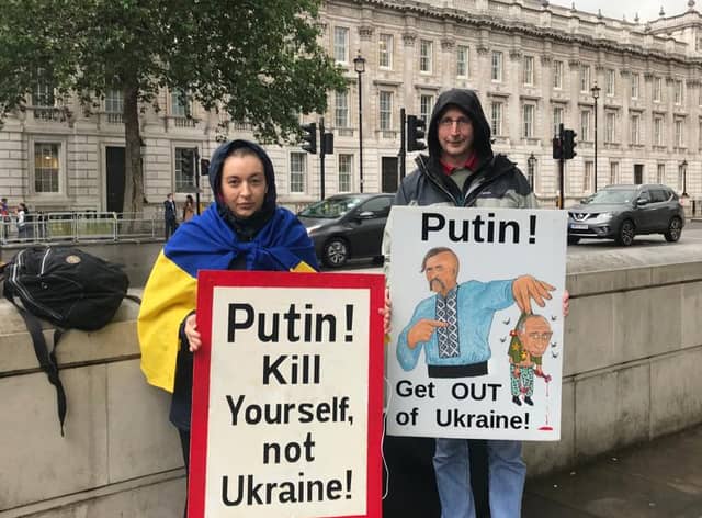 “What we want is for Russia to get out of our land, it’s very simple,” says Ms Ravliuk. Credit: Natalia Ravliuk