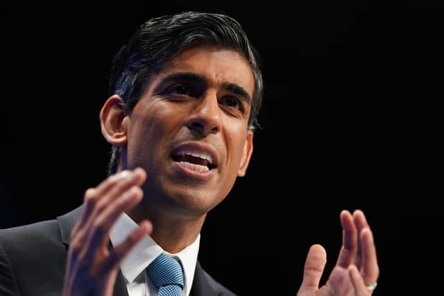Chancellor Rishi Sunak announced measures, including temporary discount to energy bills, after Ofgem announced that bills were to rise by nearly £700 per year. (Credit: Getty)