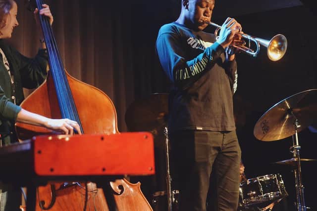 Daisy George and Ife Ogunjobi perform at the Hidden Jazz Club. Credit: Facebook