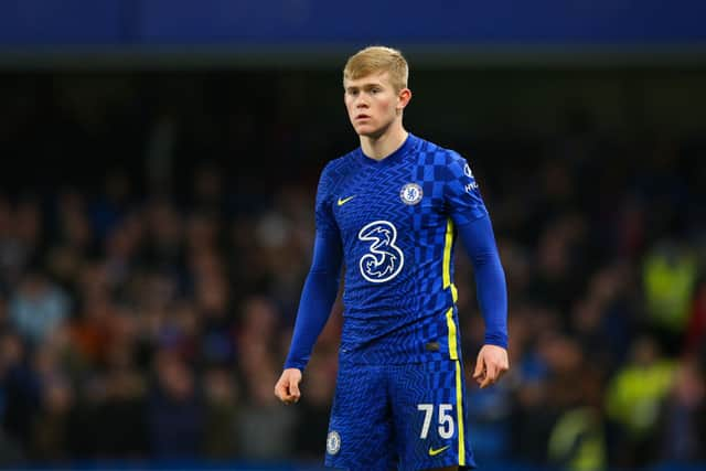 Lewis Hall of Chelsea during the Emirates FA Cup Third Round match between Chelsea and Chesterfield. (Photo by Craig Mercer/MB Media/Getty Images)