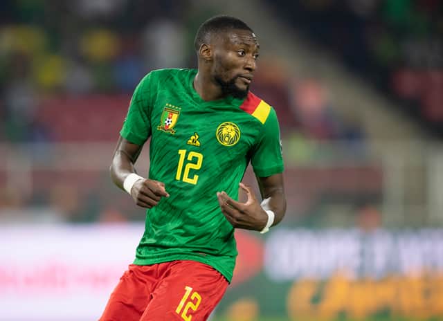  KARL TOKO EKAMBI of Cameroon during the Africa Cup of Nations (CAN) 2021  (Photo by Visionhaus/Getty Images)