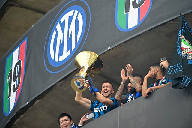 Perisic lifts Serie A League trophy in 2021