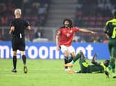 Mohamed Elneny is likely to miss out on Arsenal’s fixture against Wolves