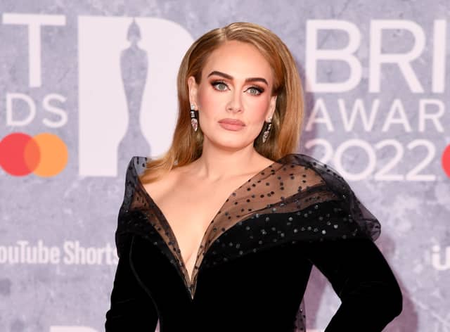 Adele fans have been raving on social media after the singer dropped a huge hint on her possible engagement at this year’s Brit Award ceremony. (Credit: Getty)