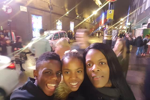 Donovan, Denna and Charmaine Allen. Credit: Allen Family