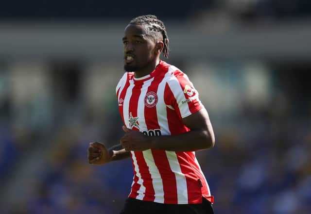 Tarique Fosu-Henry of Brentford during the Pre-Season Photo by Catherine Ivill/Getty Images)