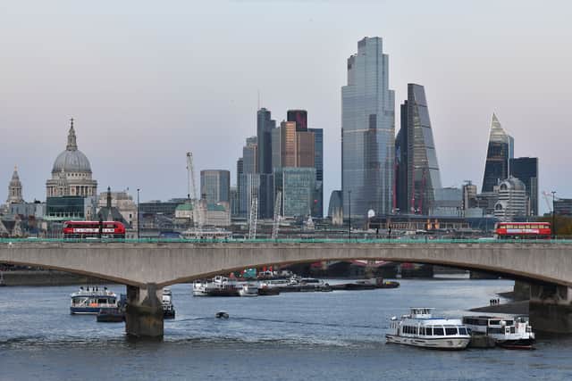 Waterloo Bridge, over the River Thames in London. Photo: Getty