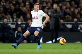 Dejan Kulusevski of Tottenham Hotspur controls the ball during the Emirates FA Cup (Photo by Paul Harding/Getty Images)