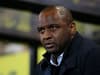 Patrick Vieira names two areas Crystal Palace must improve to beat Chelsea this weekend 