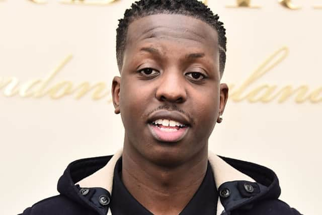 Jamal Edwards at the Burberry Womenswear Show in 2016 (Photo: Gareth Cattermole/Getty Images for Burberry)