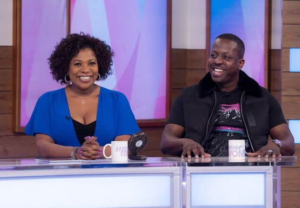 Jamal Edwards appeared on Loose Women alongside his mother, Brenda, before his death (Photo: ITV)