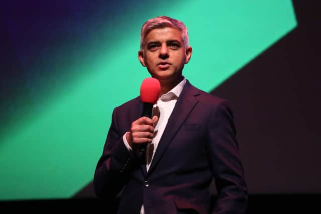 Mayor of London Sadiq Khan. Credit: Lia Toby/Getty Images for BFI