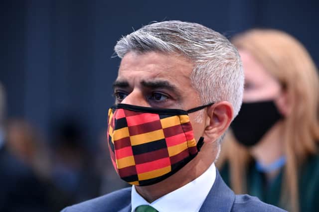 Mayor of London Sadiq Khan. Credit: Jeff J Mitchell/Getty Images